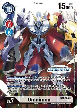 Omnimon - BT1-084 (Ultimate Cup 2022) — Release Special Booster 1.0