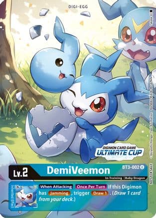 DemiVeemon - BT3-002 (Ultimate Cup 2022) — Release Special Booster 1.0
