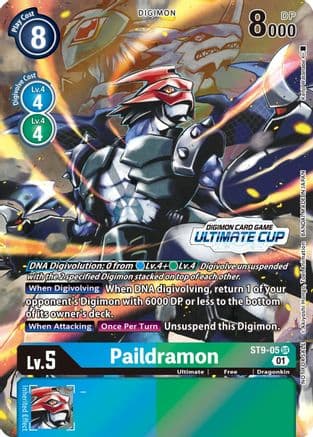 Paildramon - ST9-05 (Ultimate Cup 2022) — Digimon Card Game card