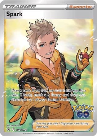 Spark - SWSH226 — SWSH: Sword & Shield Promo Cards Pokémon TCG card by Naoki Saito