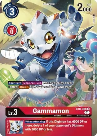 Gammamon (Alternate Art) — New Awakening