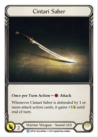 Cintari Saber (1HP142) — History Pack Vol.1