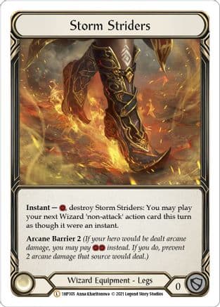 Storm Striders — Flesh and Blood card