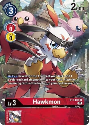 Hawkmon (Alternate Art) — New Awakening