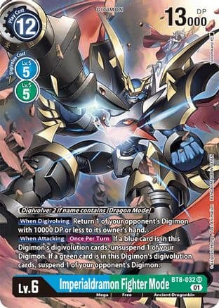 Imperialdramon Fighter Mode (Alternate Art) — New Awakening