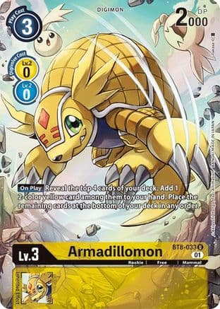 Armadillomon (Alternate Art) — New Awakening