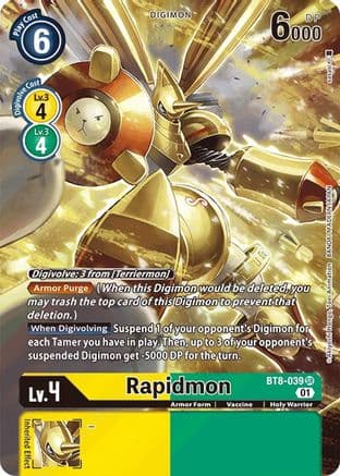 Rapidmon (Alternate Art) — New Awakening