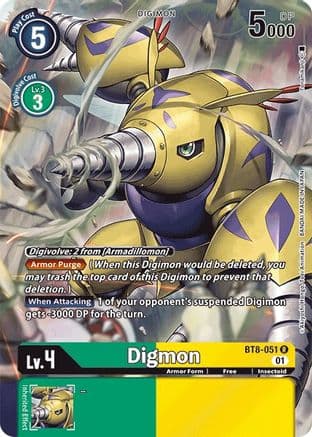 Digmon (Alternate Art) — New Awakening