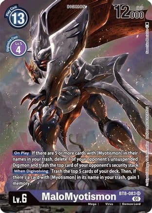 MaloMyotismon (Alternate Art) — New Awakening