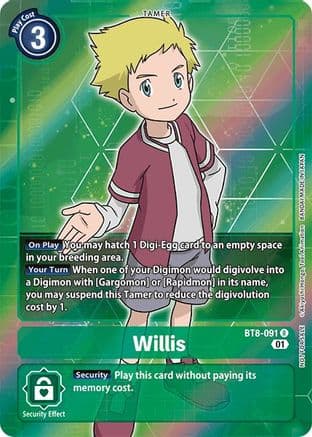 Willis (Box Topper) — New Awakening
