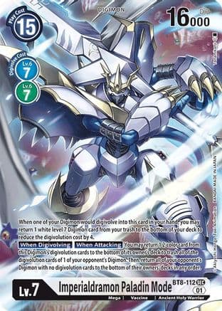 Imperialdramon Paladin Mode (Alternate Art) — New Awakening