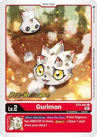 Gurimon — Digimon Card Game card