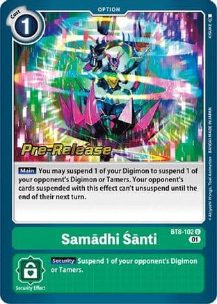 Samadhi Santi — New Awakening Pre-Release Cards