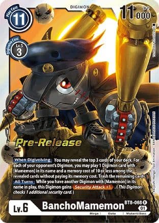 BanchoMamemon — New Awakening Pre-Release Cards