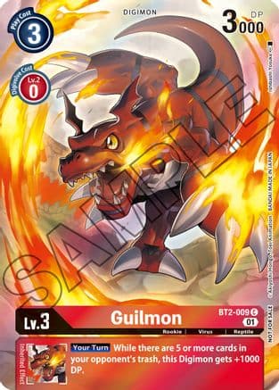 Guilmon (Tamer's Card Set 1) — Release Special Booster 1.0