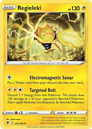 Regieleki — SWSH10: Astral Radiance Pokémon TCG card by Shiburingaru