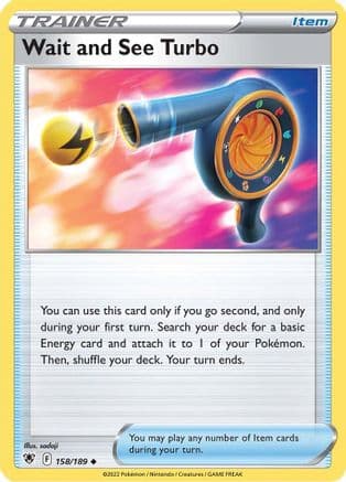Wait and See Turbo — SWSH10: Astral Radiance Pokémon TCG card by sadaji