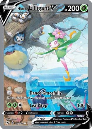 Hisuian Lilligant V (Alternate Full Art) — Pokémon TCG card