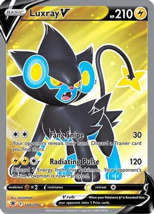 Luxray V (Full Art) — SWSH10: Astral Radiance