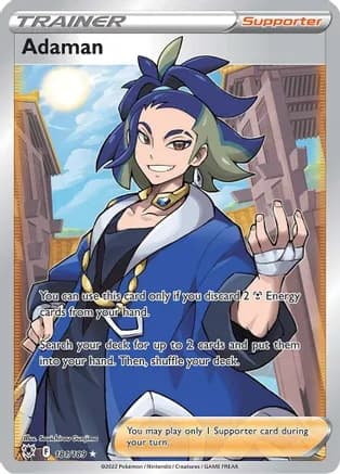 Adaman (Full Art) — SWSH10: Astral Radiance