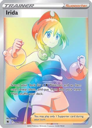Irida (Secret) — SWSH10: Astral Radiance Pokémon TCG card by Hasuno