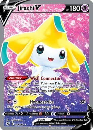 Jirachi V (Full Art) — Pokémon TCG card