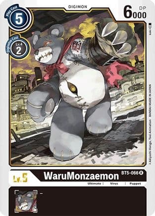 WaruMonzaemon (Demo Deck Exclusive) — Digimon Demo Deck Exclusive Cards