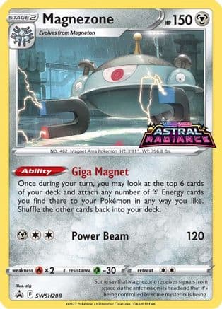 Magnezone - SWSH208 — SWSH: Sword & Shield Promo Cards