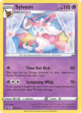 Sylveon - SWSH211 — SWSH: Sword & Shield Promo Cards Pokémon TCG card by ushio