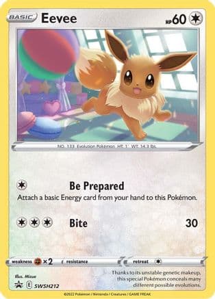 Eevee - SWSH212 — SWSH: Sword & Shield Promo Cards