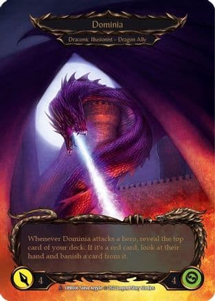 Invoke Dominia // Dominia (Marvel) — Flesh and Blood card