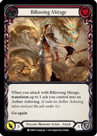 Billowing Mirage (Red) — Uprising Flesh and Blood card by Hoang Li