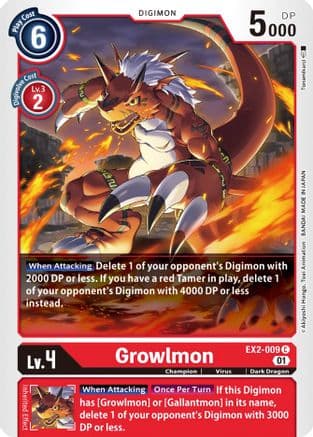 Growlmon — Digital Hazard