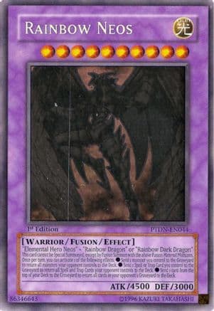 Rainbow Neos (Ghost Rare) — Phantom Darkness