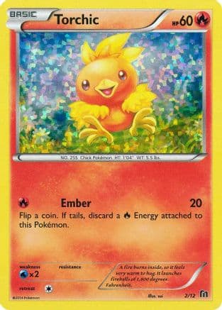 Torchic - 2/12 — McDonald's Promos 2016 Pokémon TCG card by Miki Tanaka