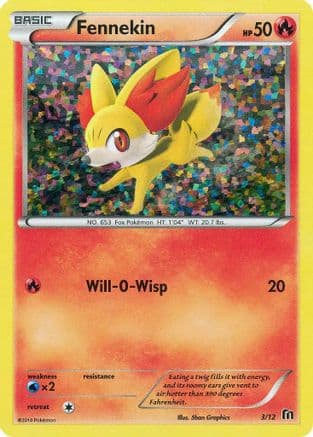 Fennekin - 3/12 — McDonald's Promos 2016 Pokémon TCG card by Sban Graphics
