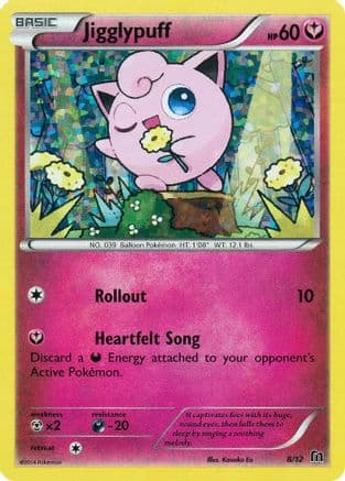 Jigglypuff - 8/12 — McDonald's Promos 2016 Pokémon TCG card by Kanako Eo