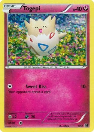 Togepi - 9/12 — McDonald's Promos 2016 Pokémon TCG card by HIRON