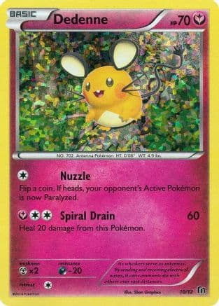 Dedenne - 10/12 — McDonald's Promos 2016 Pokémon TCG card by Shin Graphics