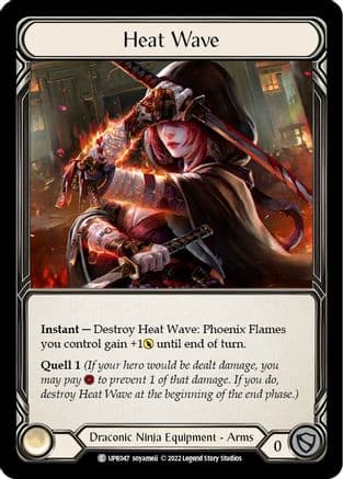 Heat Wave — Uprising Flesh and Blood card by soyamelli