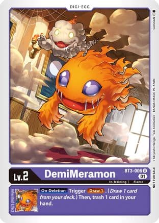DemiMeramon - BT3-006 (Winner Pack New Awakening) — Release Special Booster 1.0