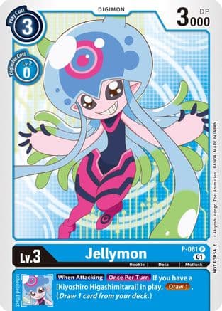 Jellymon (Official Tournament Pack Vol.5) — Digimon Promotion Cards