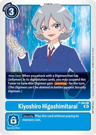 Kiyoshiro Higashimitarai (Official Tournament Pack Vol.5) — Digimon Promotion Cards