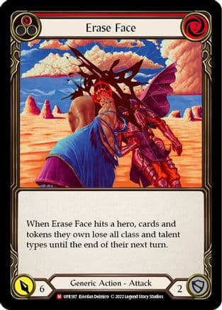 Erase Face — Uprising Flesh and Blood card by Riordan Delmiro