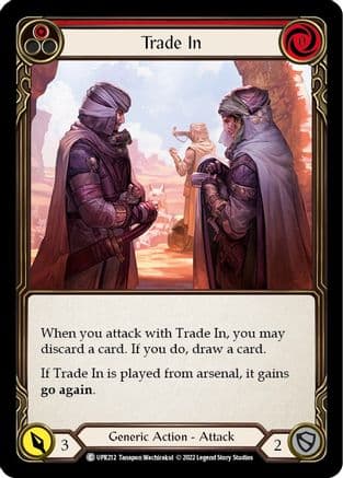 Trade In (Red) — Uprising Flesh and Blood card by Tanapon Wachirakul