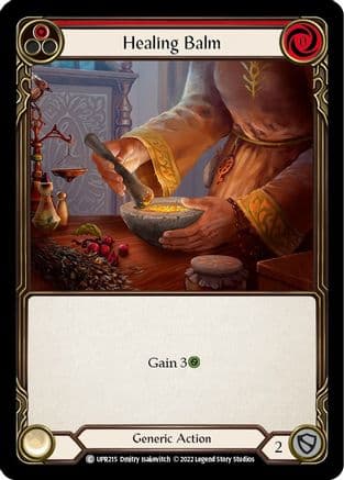 Healing Balm (Red) — Uprising Flesh and Blood card by Dmitry Makevitch