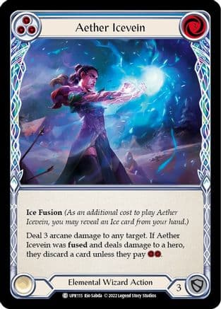 Aether Icevein (Blue) — Uprising Flesh and Blood card by Rio Sabda