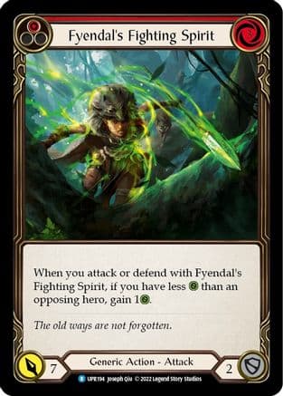 Fyendal's Fighting Spirit (Red) — Uprising