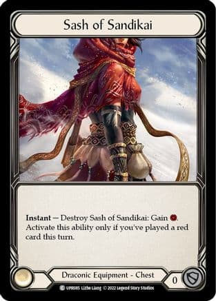 Sash of Sandikai — Uprising