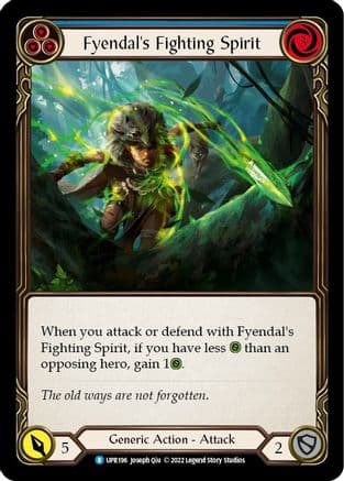 Fyendal's Fighting Spirit (Blue) — Uprising